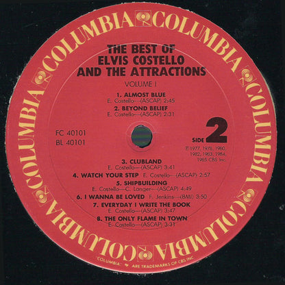 Elvis Costello & The Attractions : The Best Of Elvis Costello And The Attractions (LP, Comp, Car)
