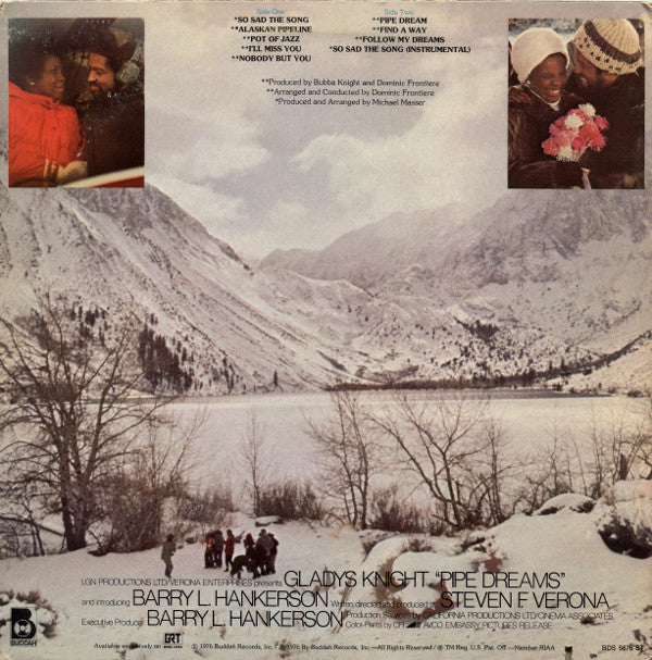 Gladys Knight And The Pips : Pipe Dreams: The Original Motion Picture Soundtrack (LP, Album)