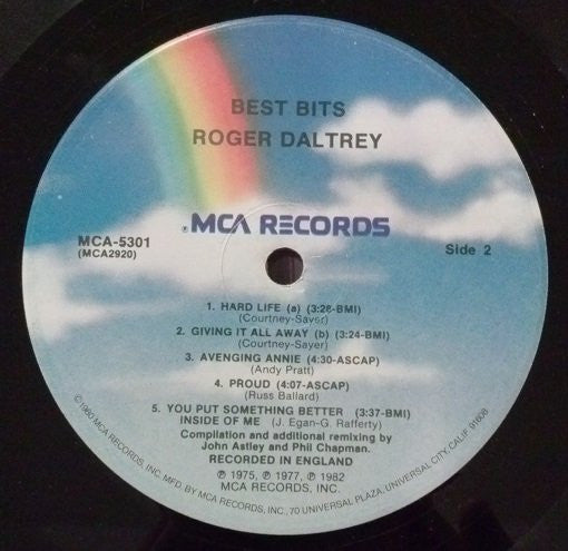 Roger Daltrey : Best Bits (LP, Comp)