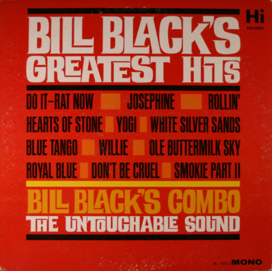 Bill Black's Combo : Bill Black's Greatest Hits (LP, Comp, Mono)