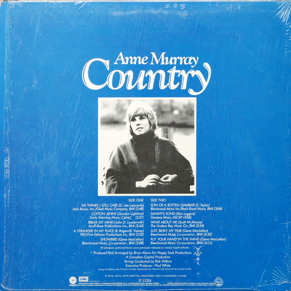 Anne Murray : Country (LP, Comp)