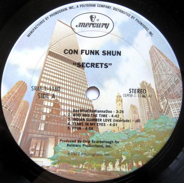 Con Funk Shun : Secrets (LP, Album, Pit)