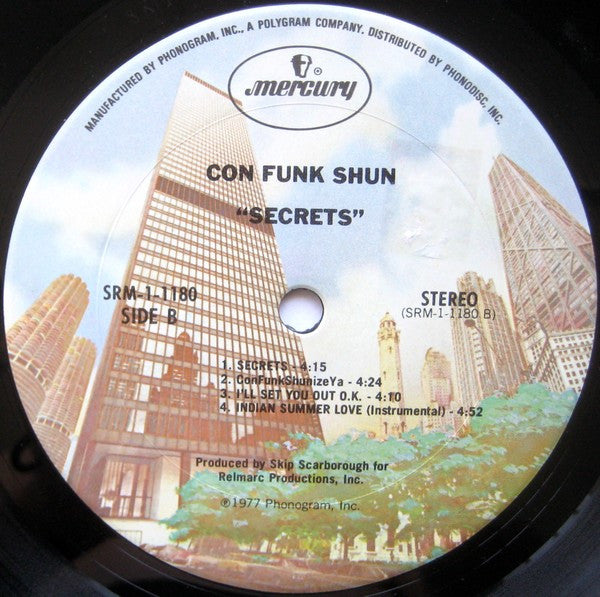 Con Funk Shun : Secrets (LP, Album, Pit)