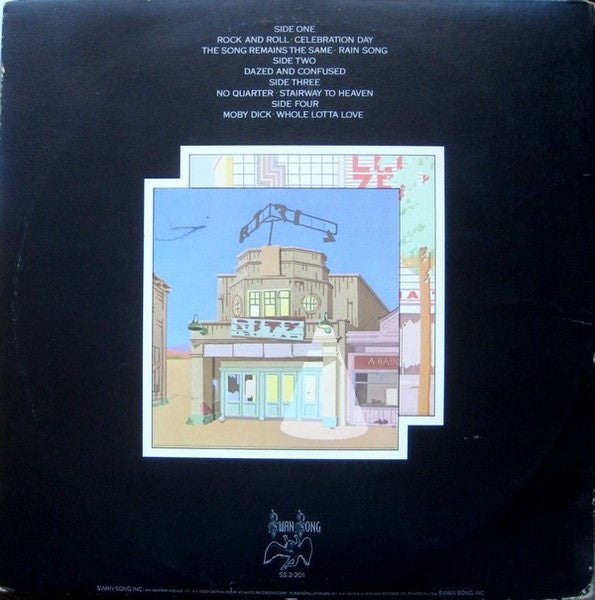 Led Zeppelin : The Soundtrack From The Film The Song Remains The Same (2xLP, Album, SRC)