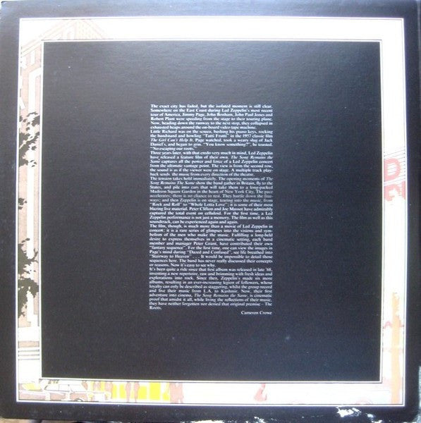 Led Zeppelin : The Soundtrack From The Film The Song Remains The Same (2xLP, Album, SRC)