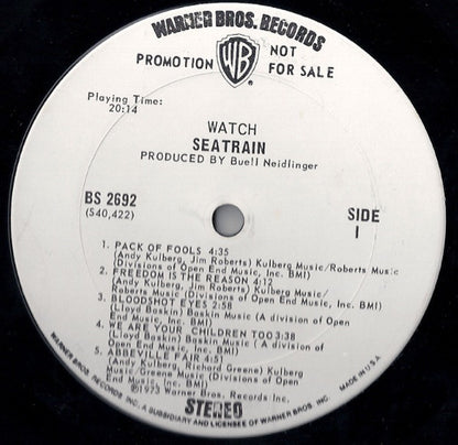 Seatrain : Watch (LP, Album, Promo, Gat)
