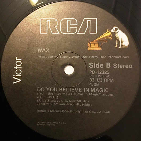 Wax (8) : Get Loose (12", Single)
