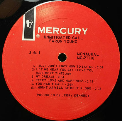 Faron Young : Unmitigated Gall (LP)