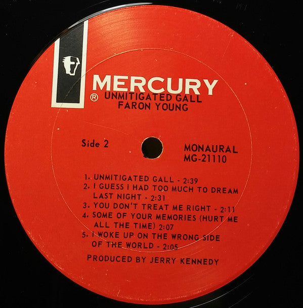 Faron Young : Unmitigated Gall (LP)