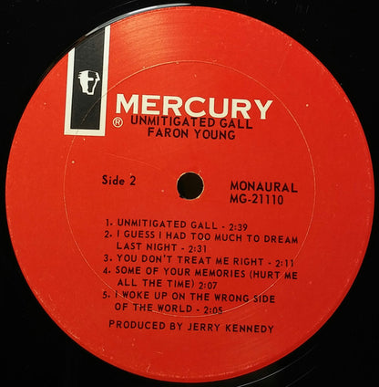 Faron Young : Unmitigated Gall (LP)