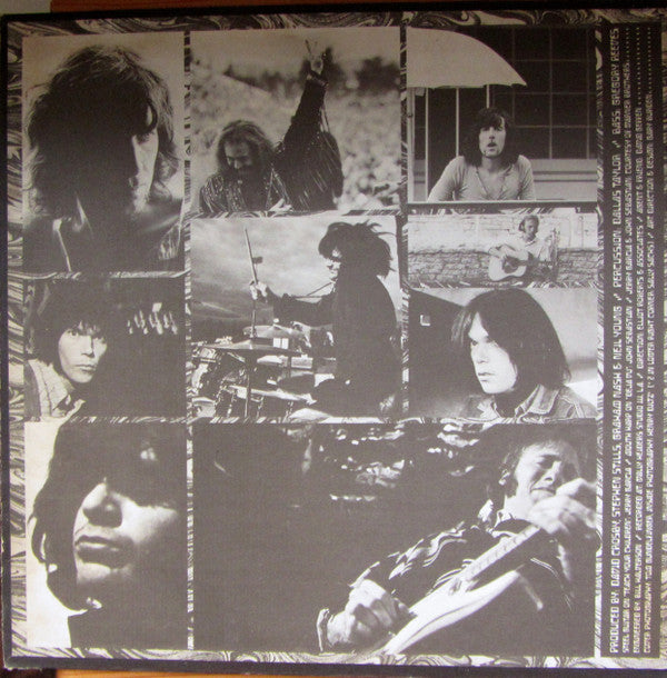 Crosby, Stills, Nash & Young : Déjà Vu (LP, Album, Gat)