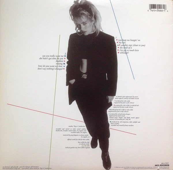 Kim Wilde : Another Step (LP, Album, Glo)