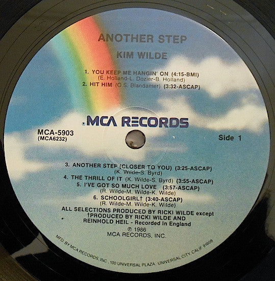 Kim Wilde : Another Step (LP, Album, Glo)