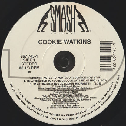 Cookie Watkins : I'm Attracted To You (12")