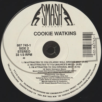 Cookie Watkins : I'm Attracted To You (12")