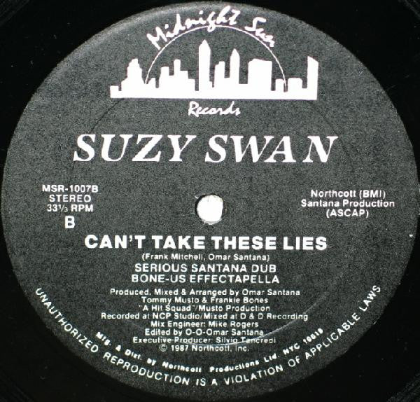 Suzy Swan : Can't Take These Lies (12", Single)
