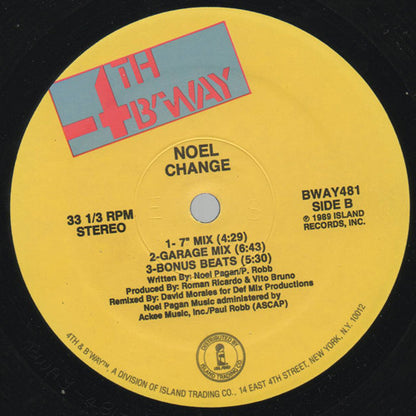 Noel : Change (12")