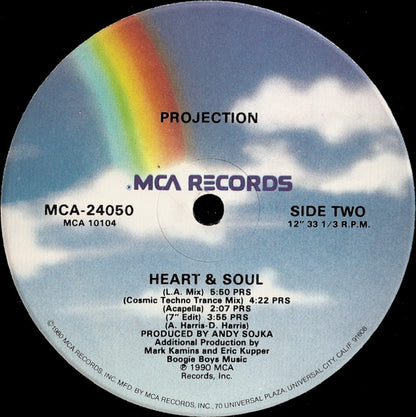 Projection : Heart & Soul (12", Single)