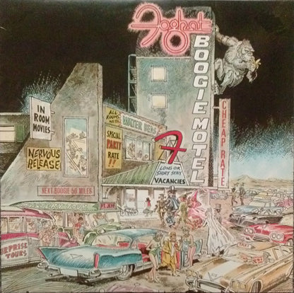 Foghat : Boogie Motel (LP, Album, Win)