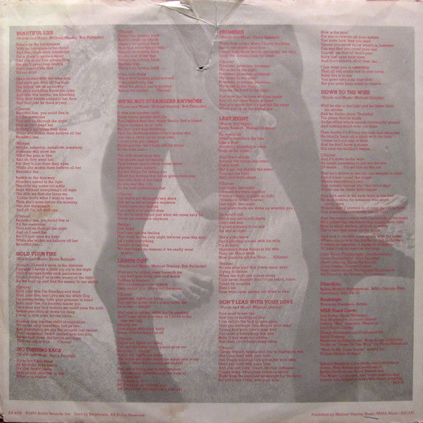 Michael Stanley Band : Greatest Hints (LP, Album, Ter)