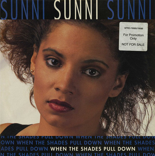 Sunni : When The Shades Pull Down (12", Promo)