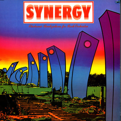 Synergy (3) : Electronic Realizations For Rock Orchestra (LP, Album, Red)