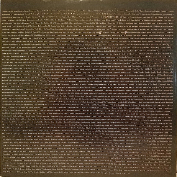 Prince : Sign "O" The Times (2xLP, Album, Club, RCA)