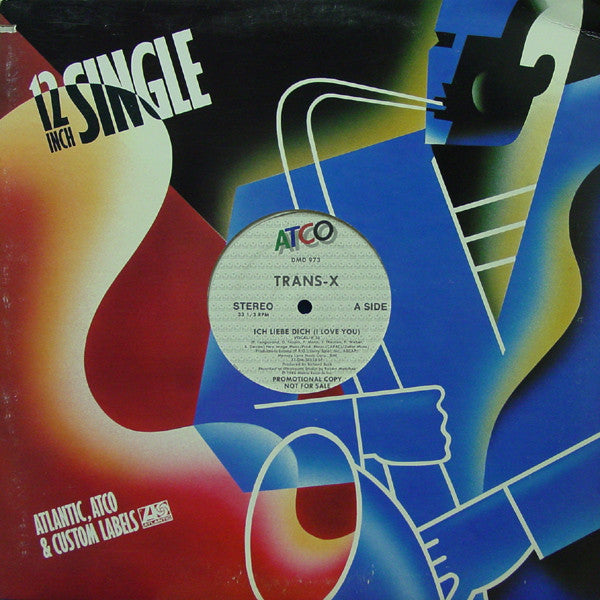 Trans-X : Ich Liebe Dich (I Love You) / Living On Video (Canadian Mix) (12", Promo)