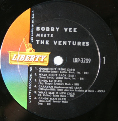 Bobby Vee Meets The Ventures : Bobby Vee Meets The Ventures (LP, Album, Mono, Hol)