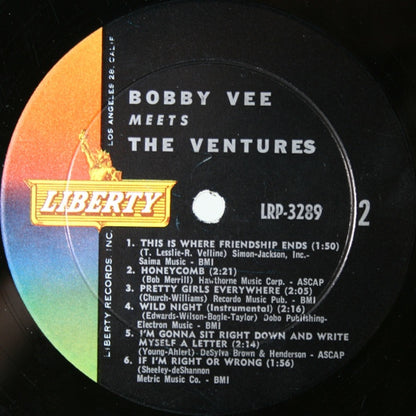 Bobby Vee Meets The Ventures : Bobby Vee Meets The Ventures (LP, Album, Mono, Hol)