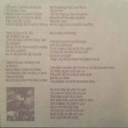Led Zeppelin : Untitled (LP, Album, RE, RM, 180)
