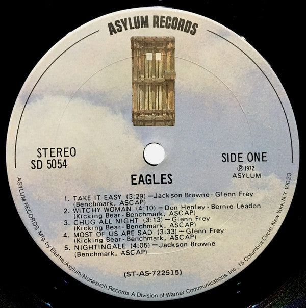 Eagles : Eagles (LP, Album, RE, CSM)