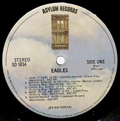 Eagles : Eagles (LP, Album, RE, CSM)