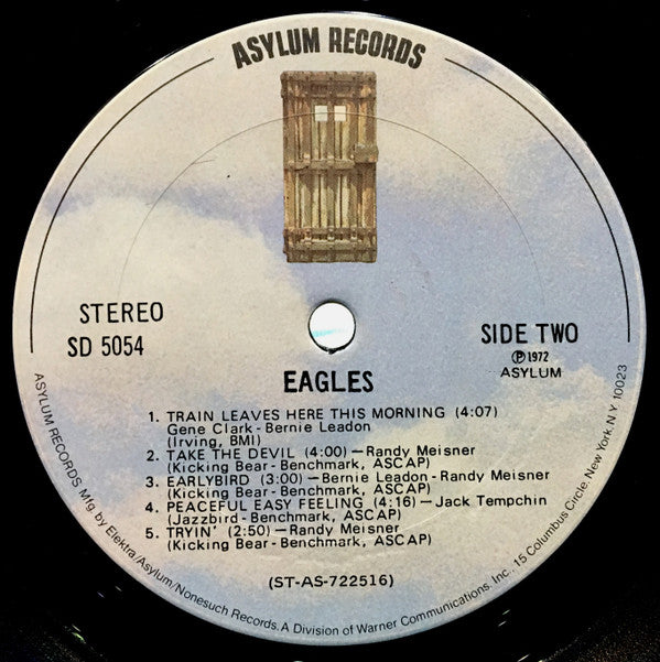 Eagles : Eagles (LP, Album, RE, CSM)