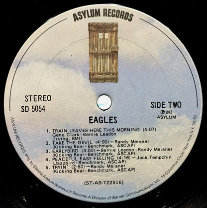 Eagles : Eagles (LP, Album, RE, CSM)
