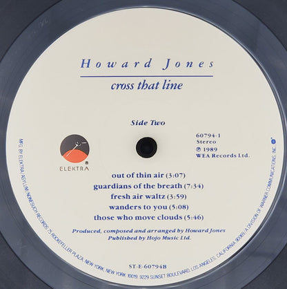 Howard Jones : Cross That Line (LP, Album, Spe)