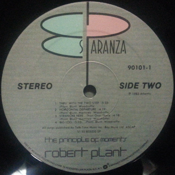Robert Plant : The Principle Of Moments (LP, Album, RE, Spe)