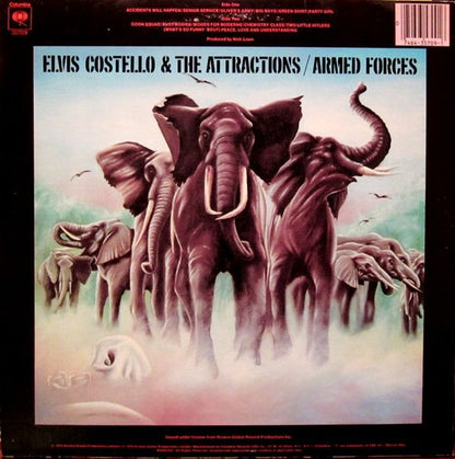 Elvis Costello & The Attractions : Armed Forces (LP, Album, Ter)