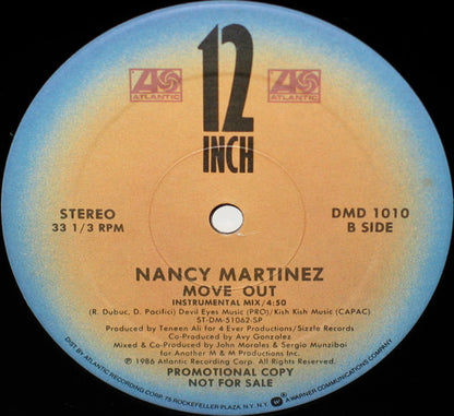 Nancy Martinez : Move Out (12", Promo)