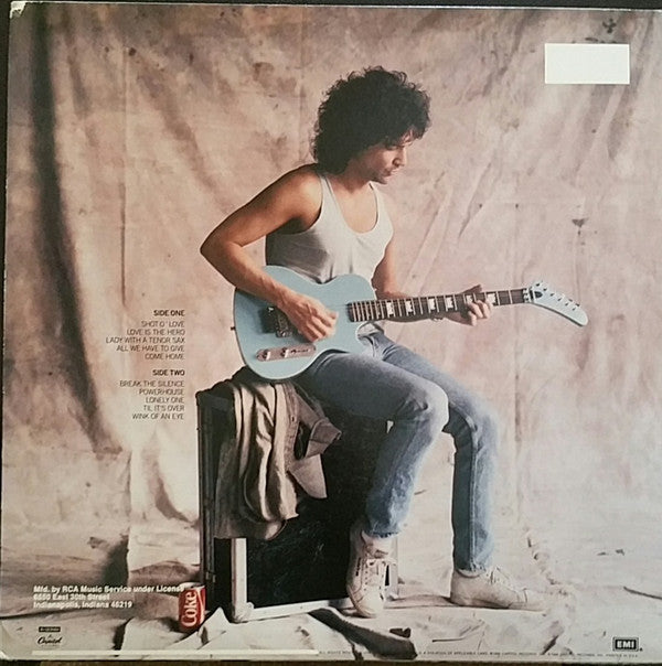 Billy Squier : Enough Is Enough (LP, Album, Club)