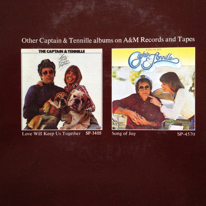 Captain And Tennille : Come In From The Rain (LP, Album)