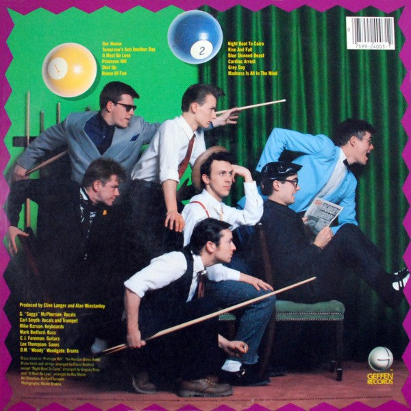 Madness : Madness (LP, Comp, Win)