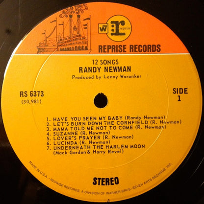 Randy Newman : 12 Songs (LP, Album)