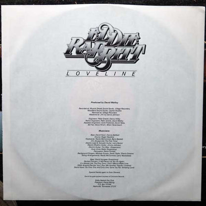 Eddie Rabbitt : Loveline (LP, Album, Pit)