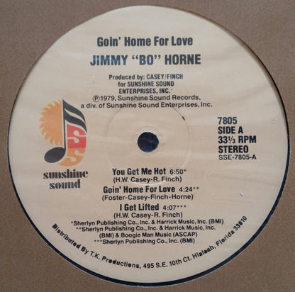 Jimmy "Bo" Horne : Goin' Home For Love (LP, Album)