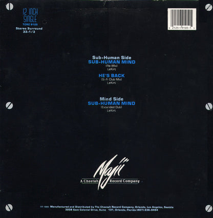 Schnitt Acht : Subhuman Minds (12", Single)