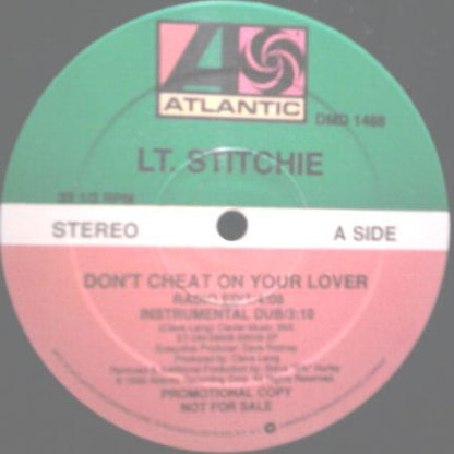 Lieutenant Stitchie : Don't Cheat On Your Lover (12", Promo)