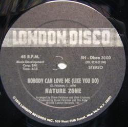 Nature Zone : Porcupine / Nobody Can Love Me (Like You Do) (12")