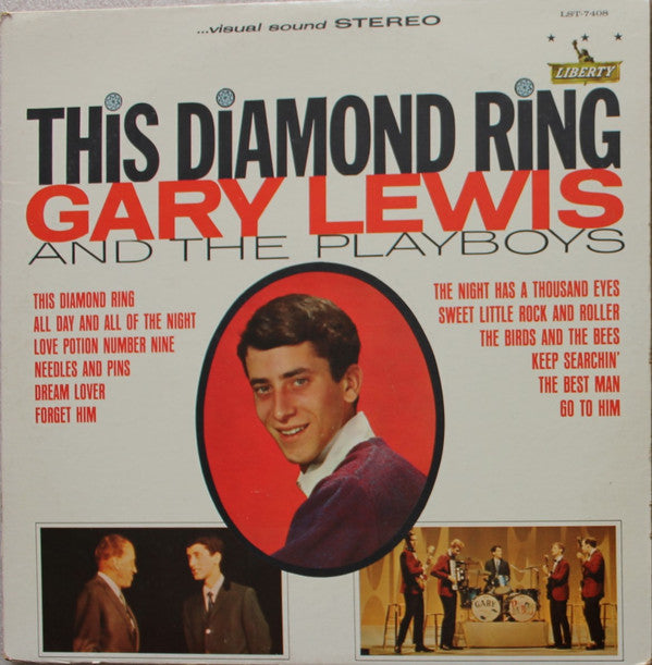 Gary Lewis & The Playboys : This Diamond Ring (LP, Album, Pit)