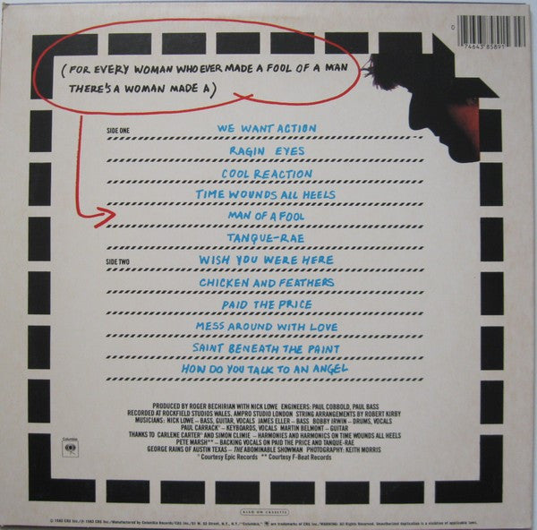 Nick Lowe : The Abominable Showman (LP, Album)